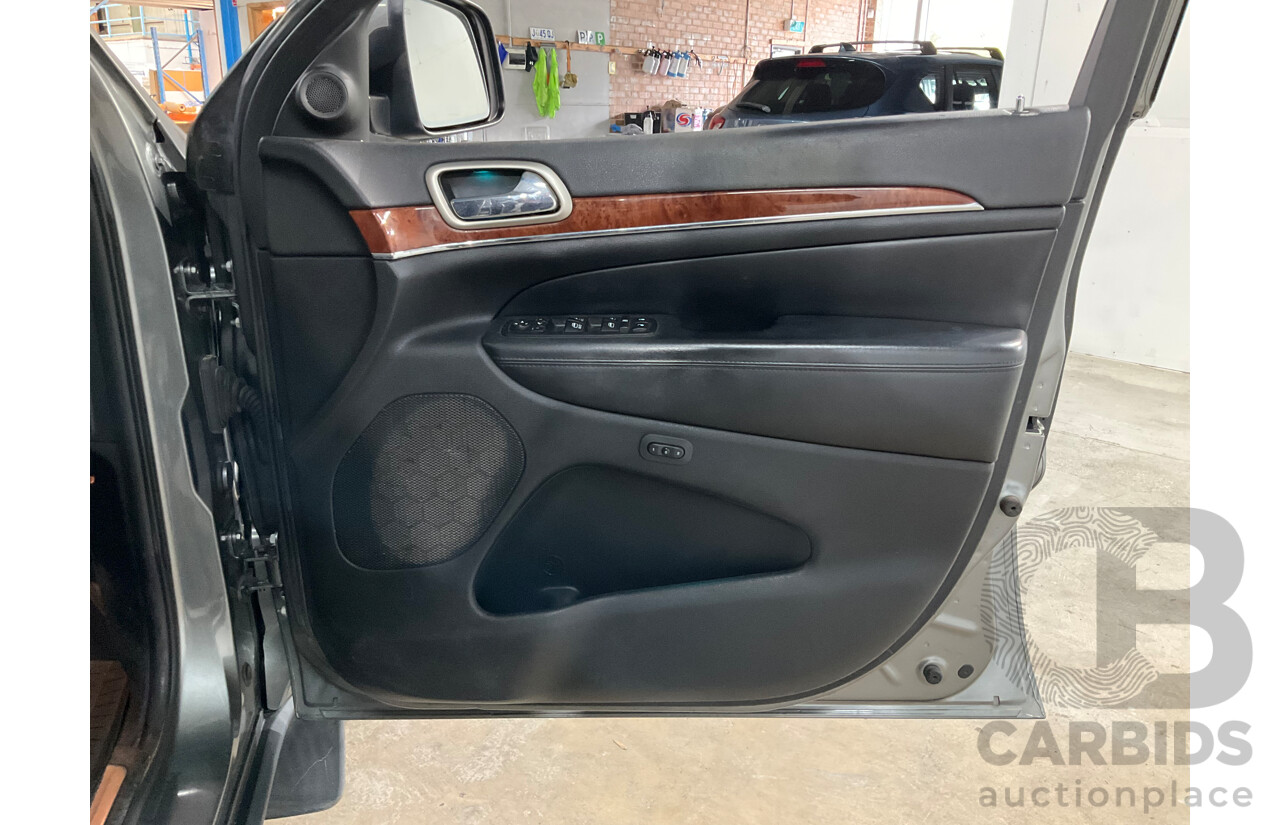 7/2012 Jeep Grand Cherokee Limited (4x4) WK MY13 4d Wagon Grey V6 3.6L