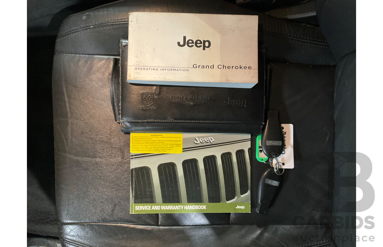 7/2012 Jeep Grand Cherokee Limited (4x4) WK MY13 4d Wagon Grey V6 3.6L