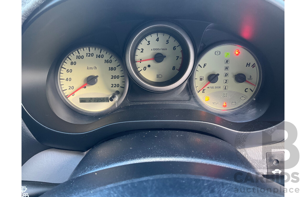 1/2002 Toyota Rav4 Cruiser (4x4) ACA20R 2d Wagon White 2.0L