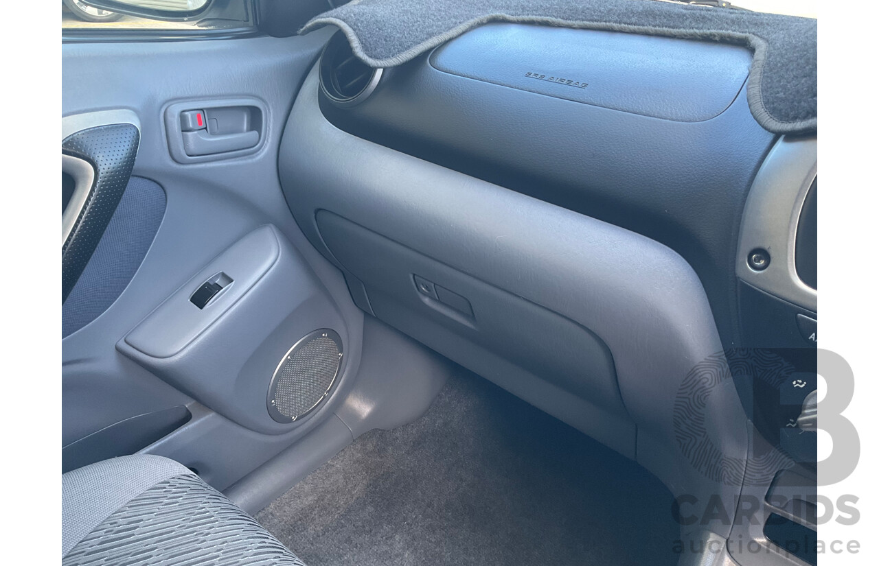 1/2002 Toyota Rav4 Cruiser (4x4) ACA20R 2d Wagon White 2.0L