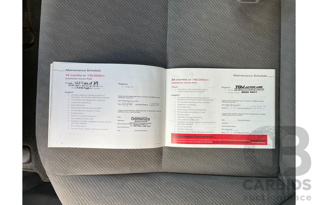 2/2010 Honda Civic VTi MY10 4d Sedan Blue 1.8L