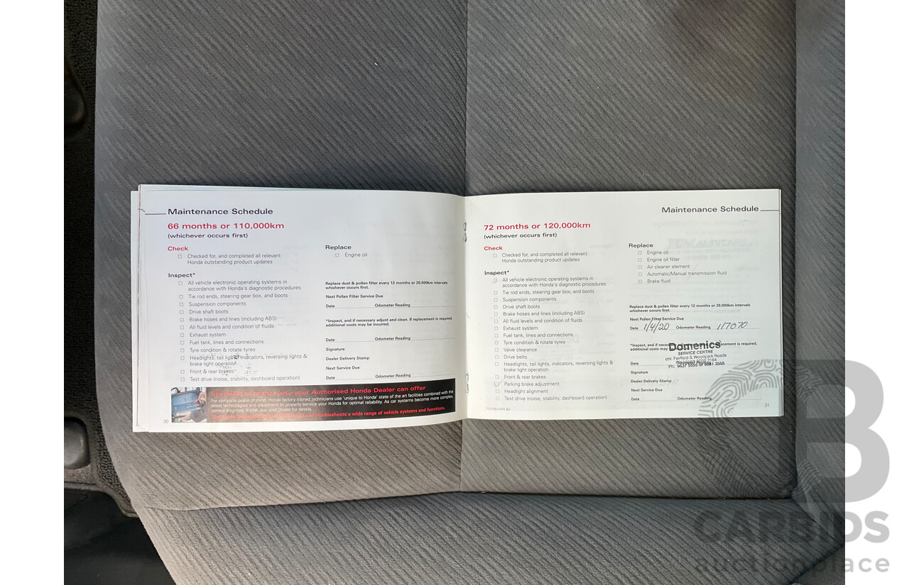 2/2010 Honda Civic VTi MY10 4d Sedan Blue 1.8L