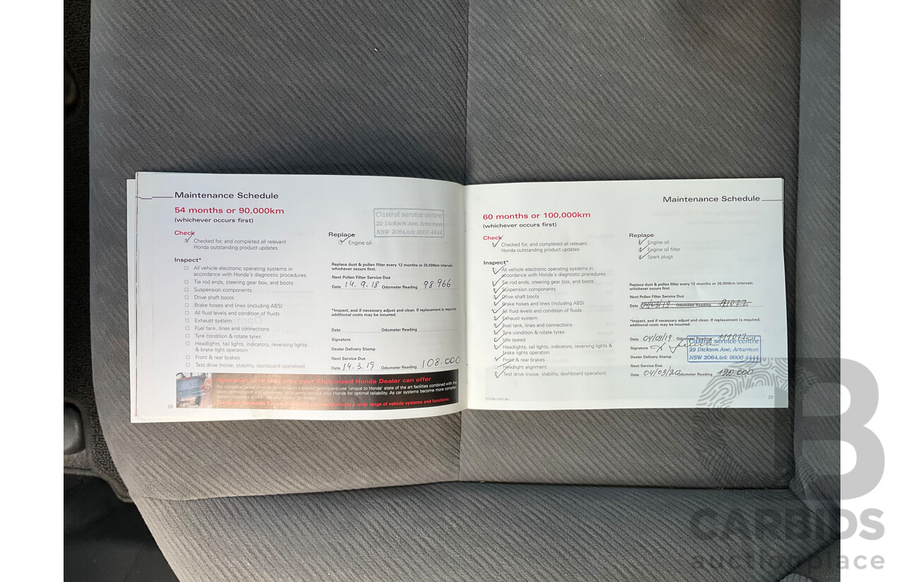 2/2010 Honda Civic VTi MY10 4d Sedan Blue 1.8L