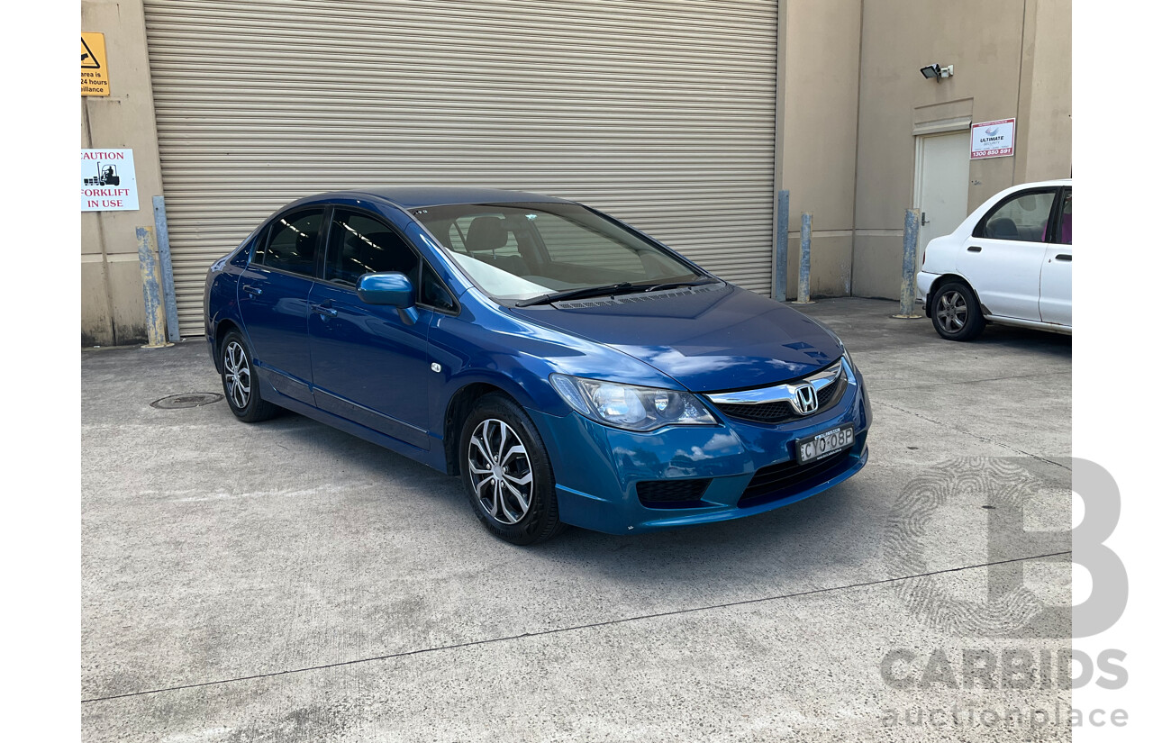 2/2010 Honda Civic VTi MY10 4d Sedan Blue 1.8L
