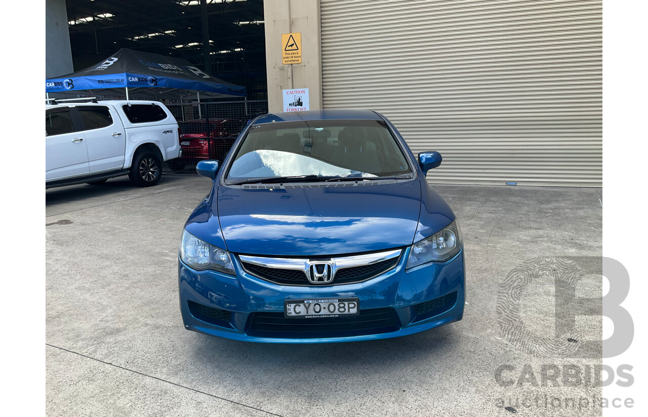 2/2010 Honda Civic VTi MY10 4d Sedan Blue 1.8L