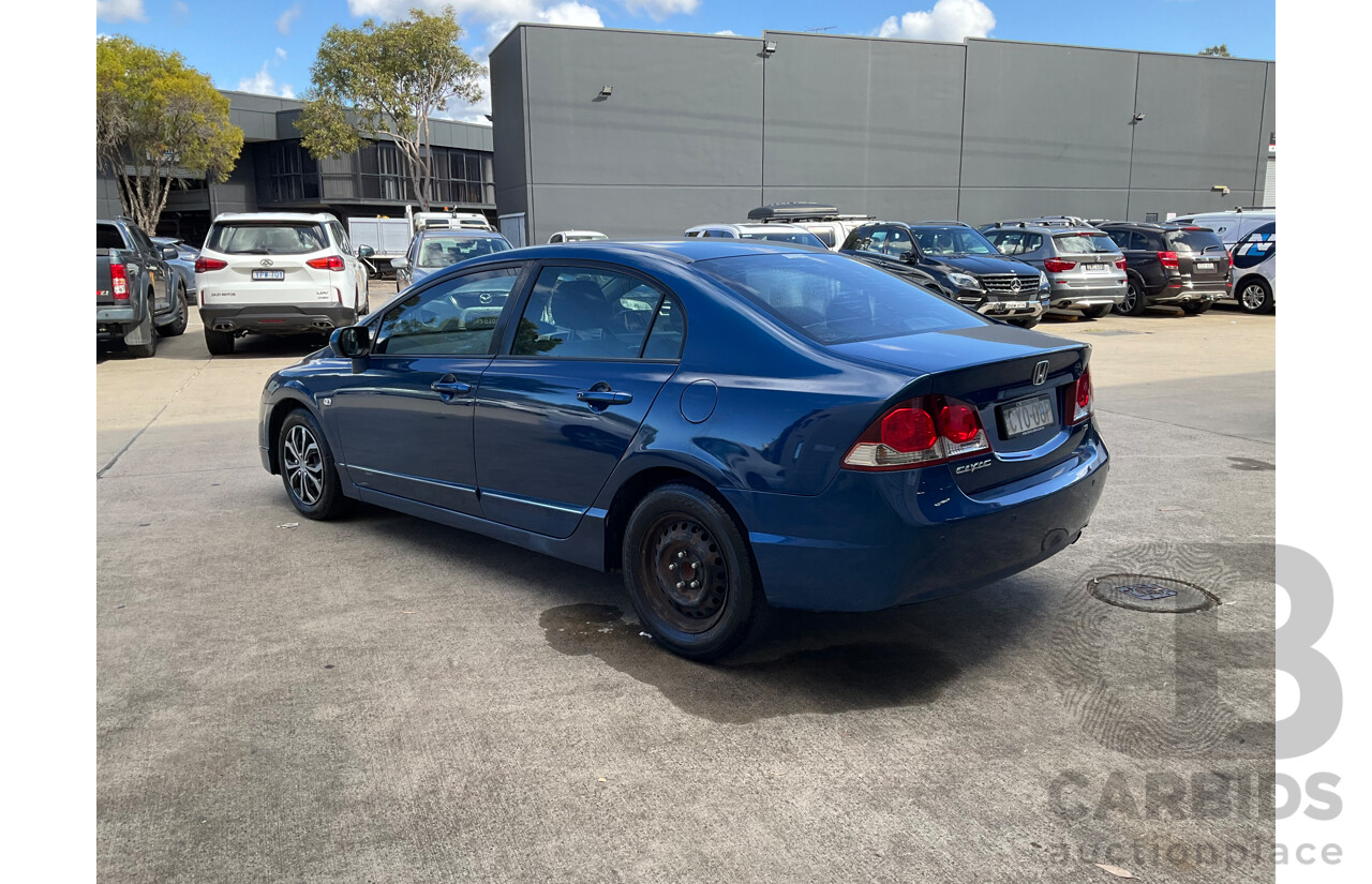 2/2010 Honda Civic VTi MY10 4d Sedan Blue 1.8L