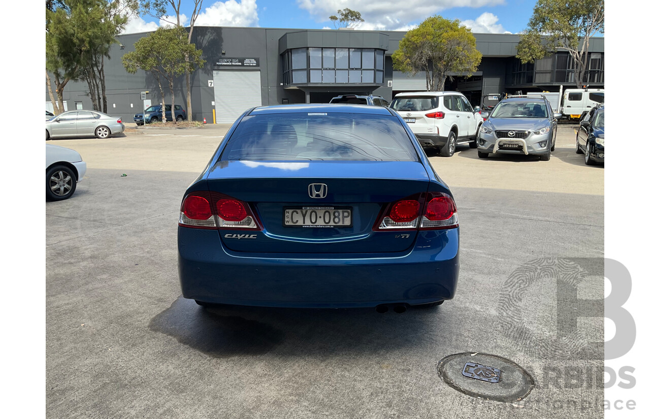 2/2010 Honda Civic VTi MY10 4d Sedan Blue 1.8L