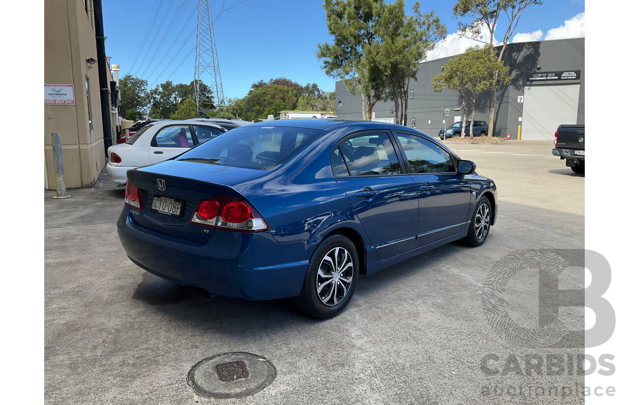 2/2010 Honda Civic VTi MY10 4d Sedan Blue 1.8L