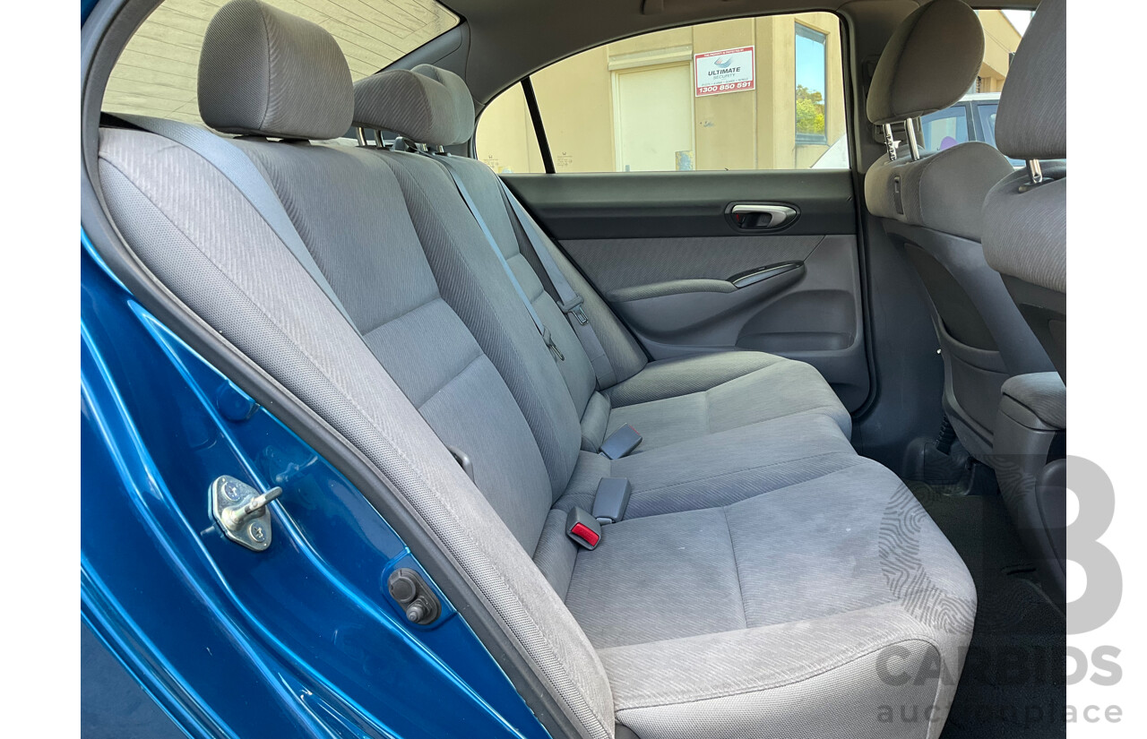 2/2010 Honda Civic VTi MY10 4d Sedan Blue 1.8L