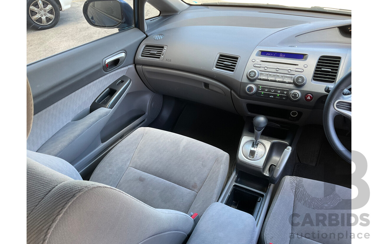 2/2010 Honda Civic VTi MY10 4d Sedan Blue 1.8L