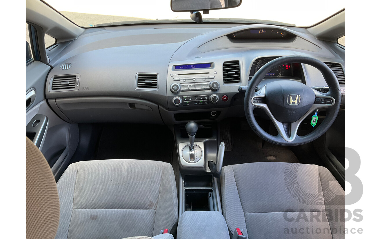 2/2010 Honda Civic VTi MY10 4d Sedan Blue 1.8L