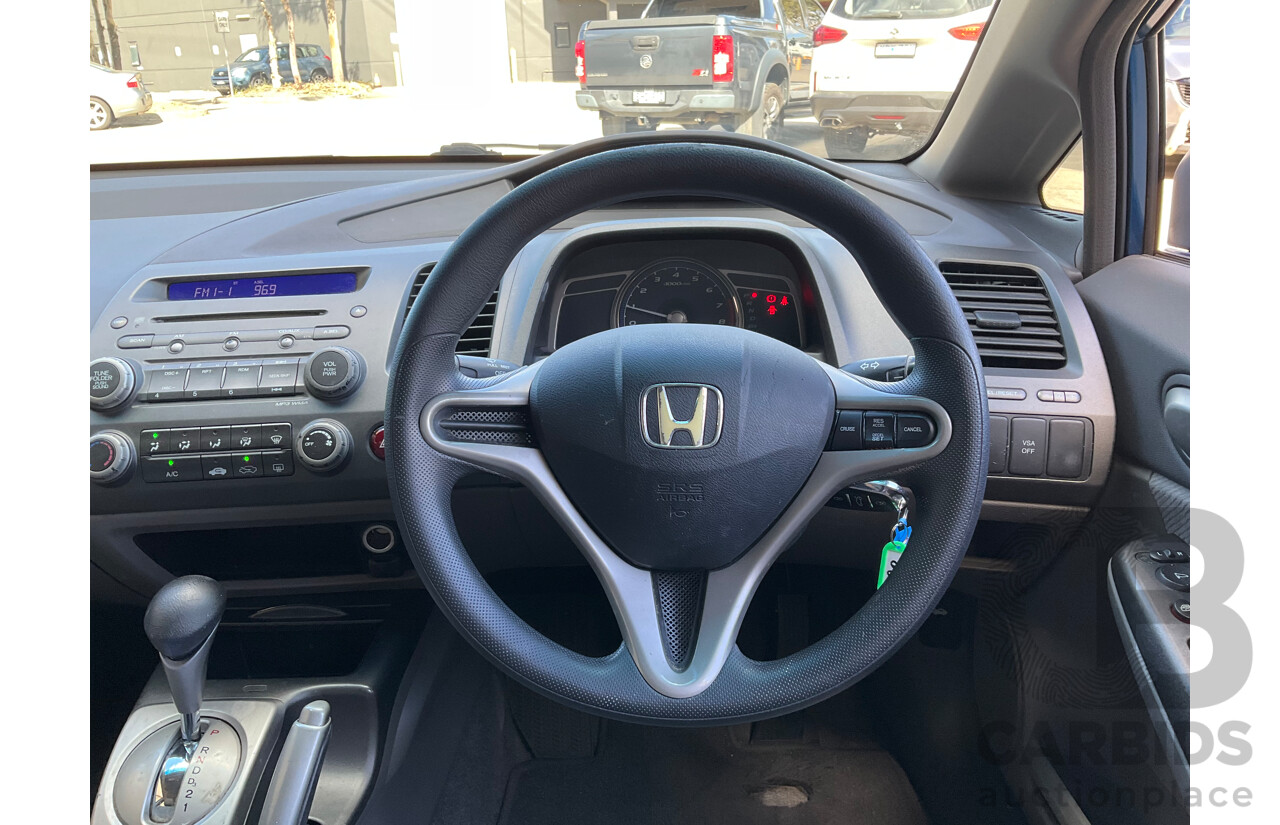 2/2010 Honda Civic VTi MY10 4d Sedan Blue 1.8L