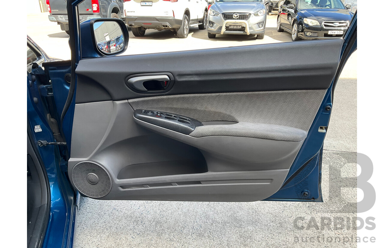2/2010 Honda Civic VTi MY10 4d Sedan Blue 1.8L