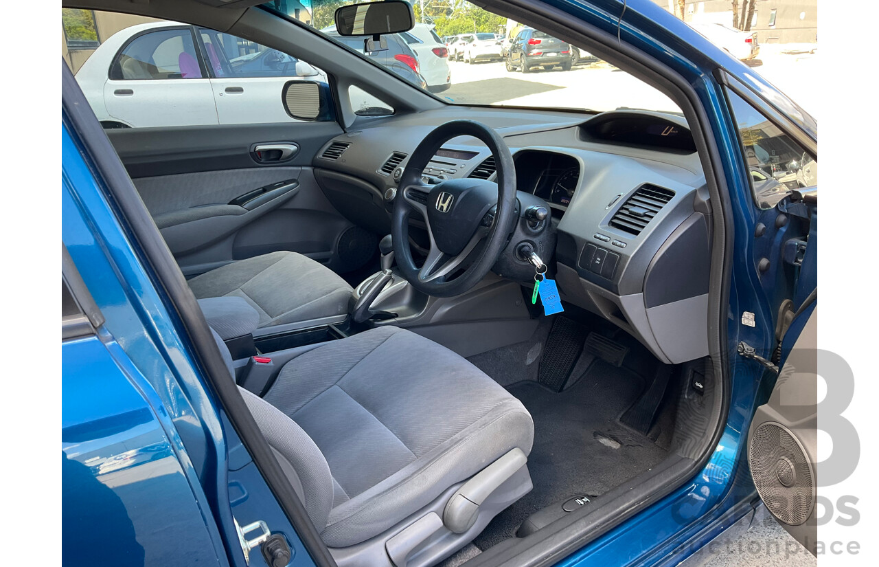 2/2010 Honda Civic VTi MY10 4d Sedan Blue 1.8L