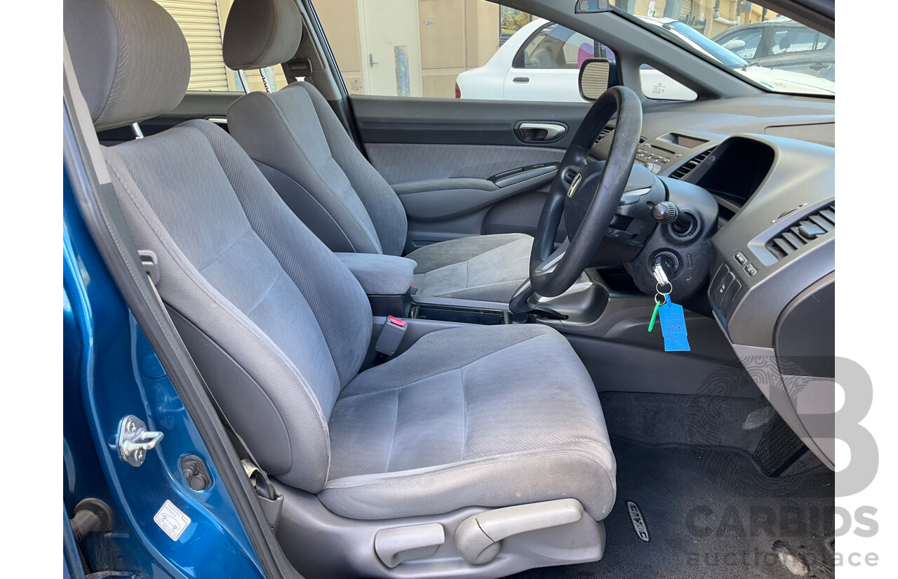 2/2010 Honda Civic VTi MY10 4d Sedan Blue 1.8L