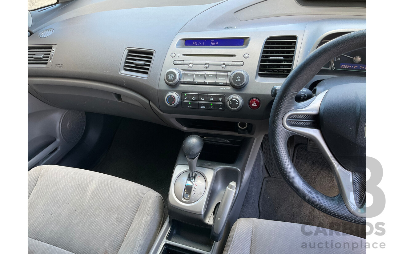 2/2010 Honda Civic VTi MY10 4d Sedan Blue 1.8L