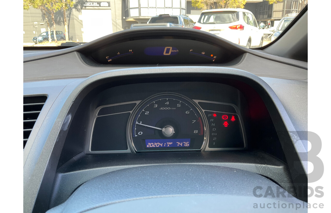 2/2010 Honda Civic VTi MY10 4d Sedan Blue 1.8L