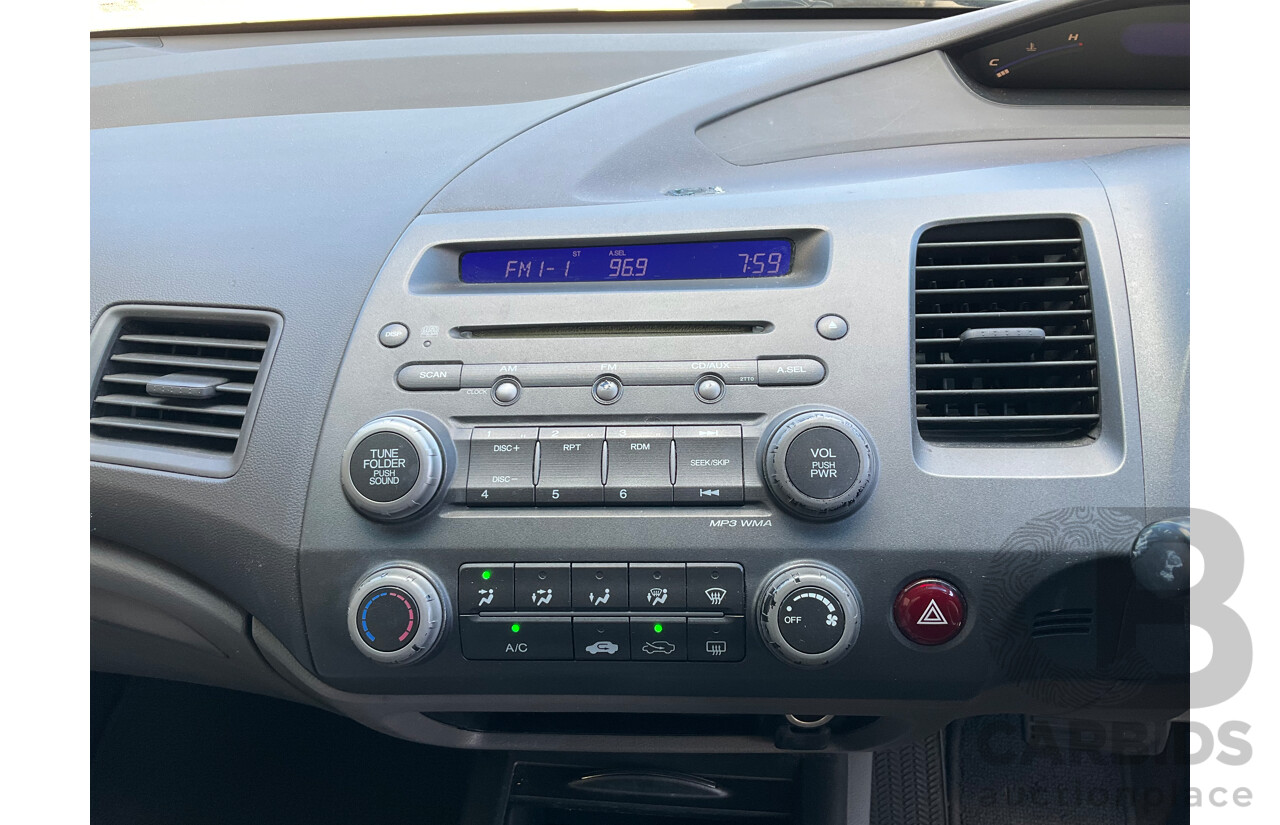 2/2010 Honda Civic VTi MY10 4d Sedan Blue 1.8L