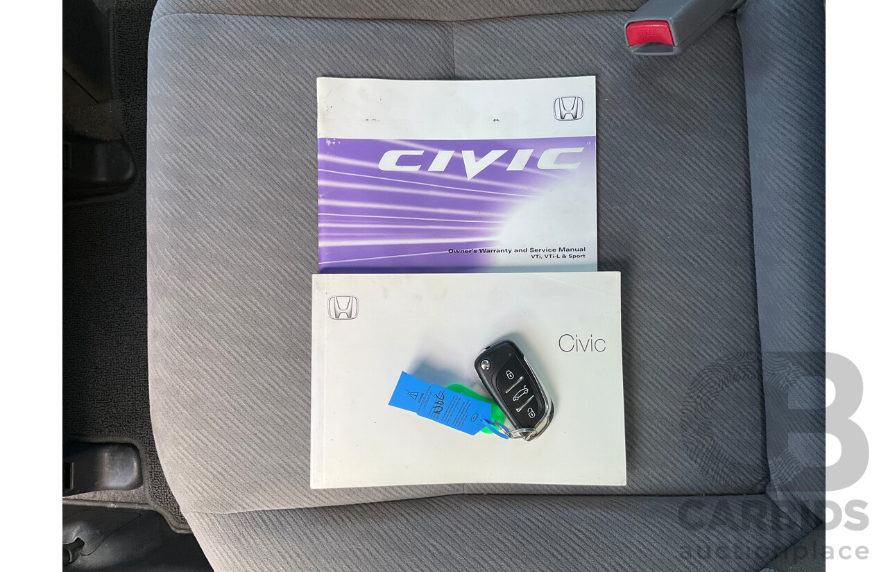 2/2010 Honda Civic VTi MY10 4d Sedan Blue 1.8L