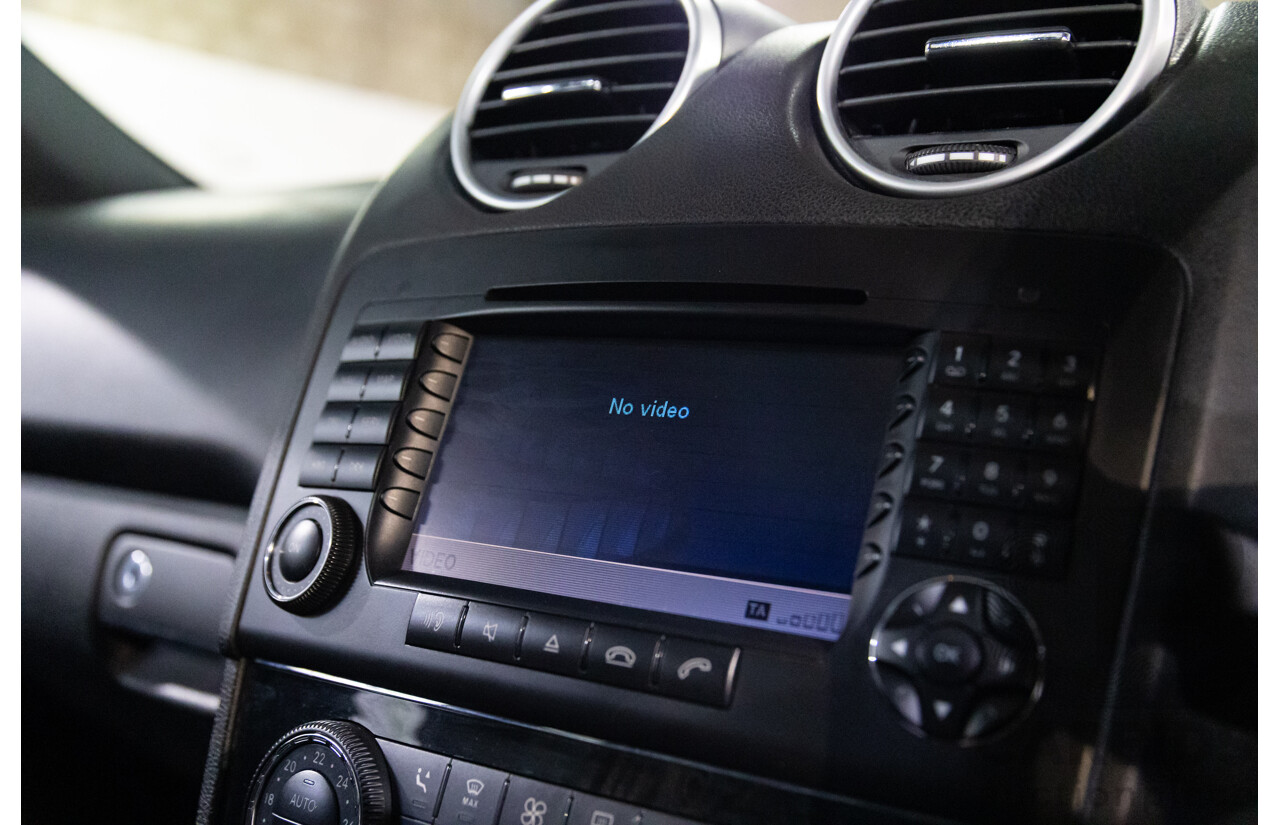 6/2008 Mercedes Benz ML320 CDI Edition 10 (4x4) W164 07 UPGRADE 4d Wagon Calcite White Turbo Diesel V6 3.0L