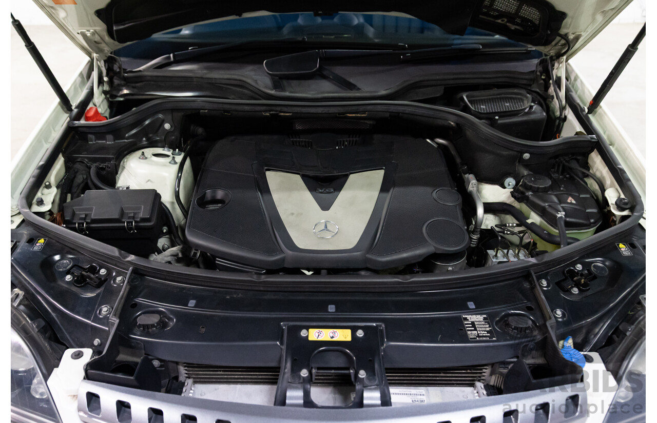 6/2008 Mercedes Benz ML320 CDI Edition 10 (4x4) W164 07 UPGRADE 4d Wagon Calcite White Turbo Diesel V6 3.0L