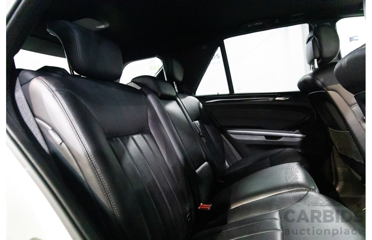 6/2008 Mercedes Benz ML320 CDI Edition 10 (4x4) W164 07 UPGRADE 4d Wagon Calcite White Turbo Diesel V6 3.0L