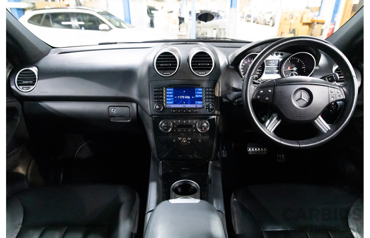 6/2008 Mercedes Benz ML320 CDI Edition 10 (4x4) W164 07 UPGRADE 4d Wagon Calcite White Turbo Diesel V6 3.0L