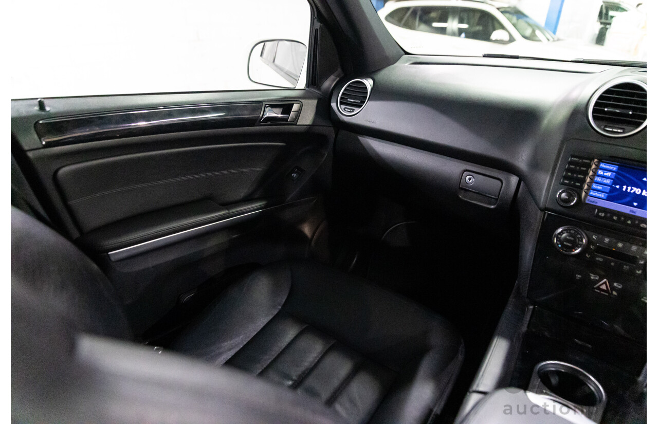 6/2008 Mercedes Benz ML320 CDI Edition 10 (4x4) W164 07 UPGRADE 4d Wagon Calcite White Turbo Diesel V6 3.0L