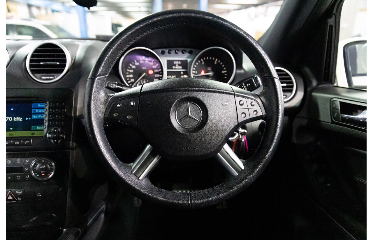 6/2008 Mercedes Benz ML320 CDI Edition 10 (4x4) W164 07 UPGRADE 4d Wagon Calcite White Turbo Diesel V6 3.0L