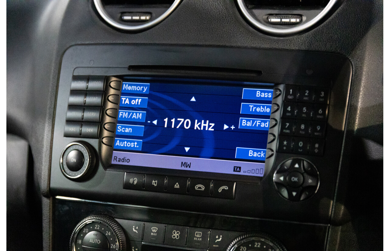 6/2008 Mercedes Benz ML320 CDI Edition 10 (4x4) W164 07 UPGRADE 4d Wagon Calcite White Turbo Diesel V6 3.0L