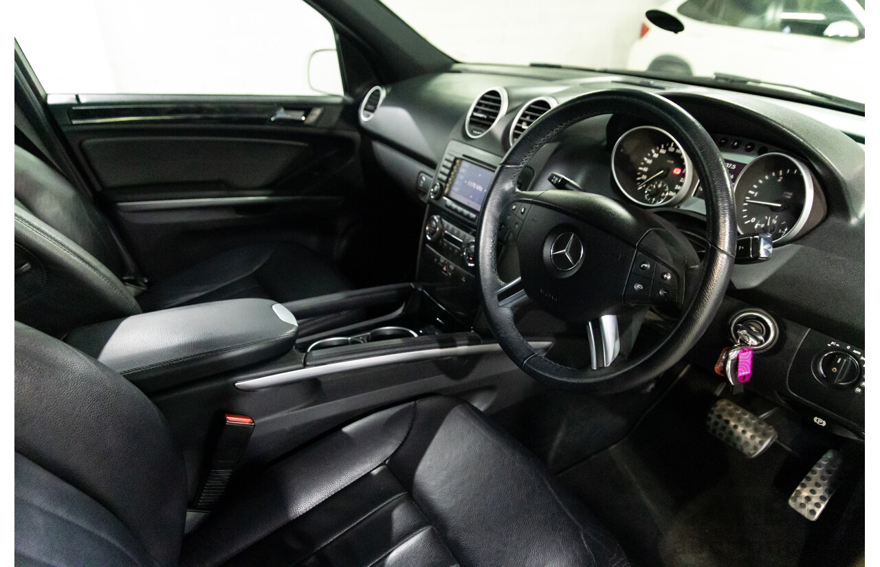 6/2008 Mercedes Benz ML320 CDI Edition 10 (4x4) W164 07 UPGRADE 4d Wagon Calcite White Turbo Diesel V6 3.0L