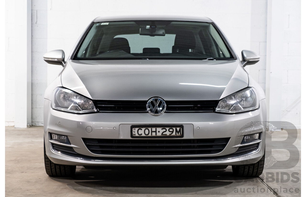 5/2013 Volkswagen Golf 110 TDI Highline AU 5d Hatchback Reflex Silver Turbo Diesel 2.0L