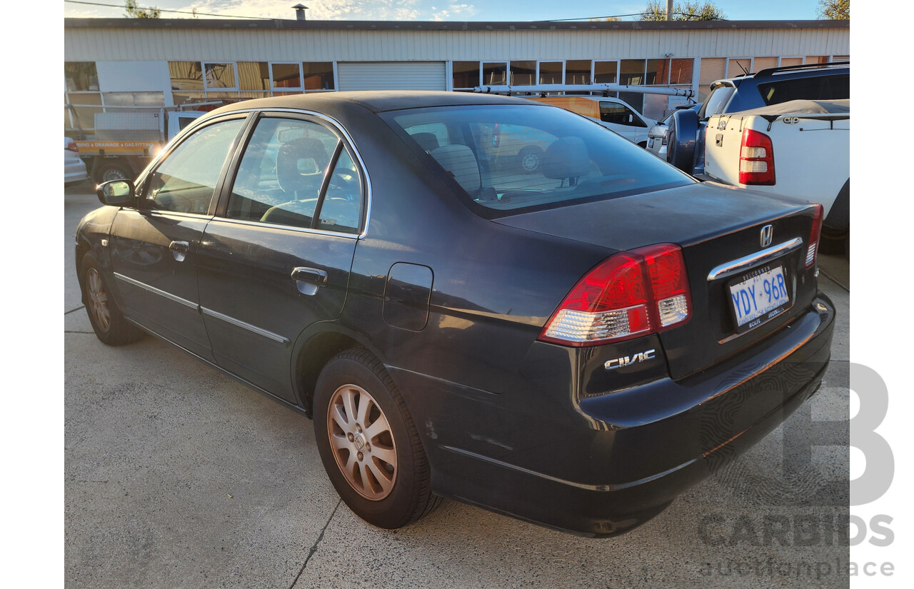 7/2005 Honda Civic GLi 7TH GEN 4d Sedan Black 1.7L