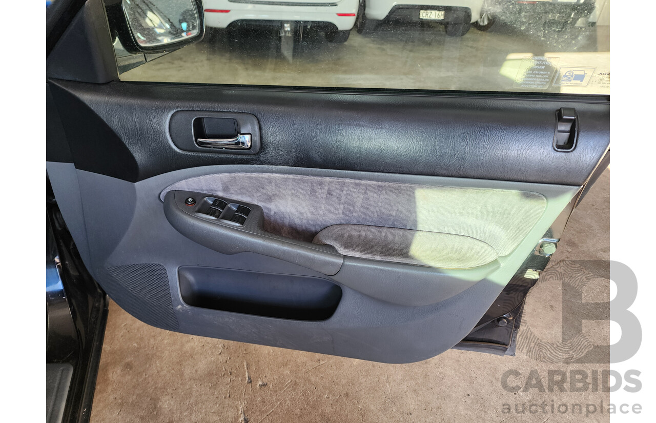 7/2005 Honda Civic GLi 7TH GEN 4d Sedan Black 1.7L