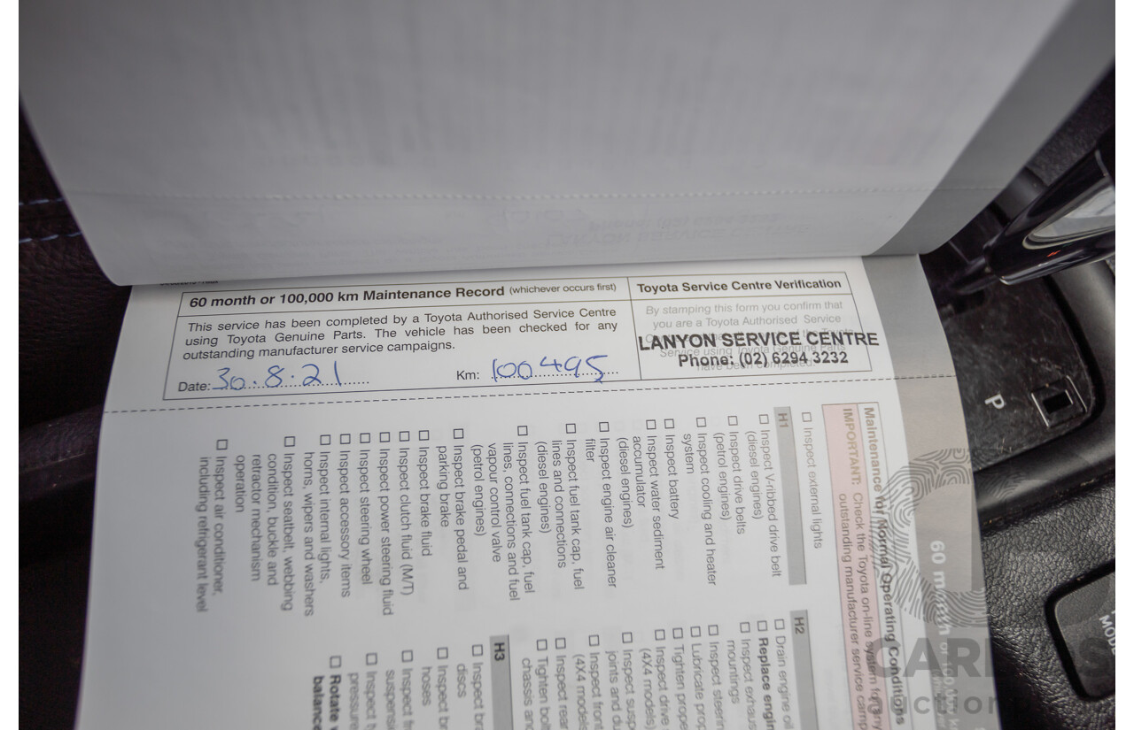 7/2015 Toyota Hilux Workmate (4x4) GUN125R Dual Cab Utility Nebula Blue Turbo Diesel 2.4L