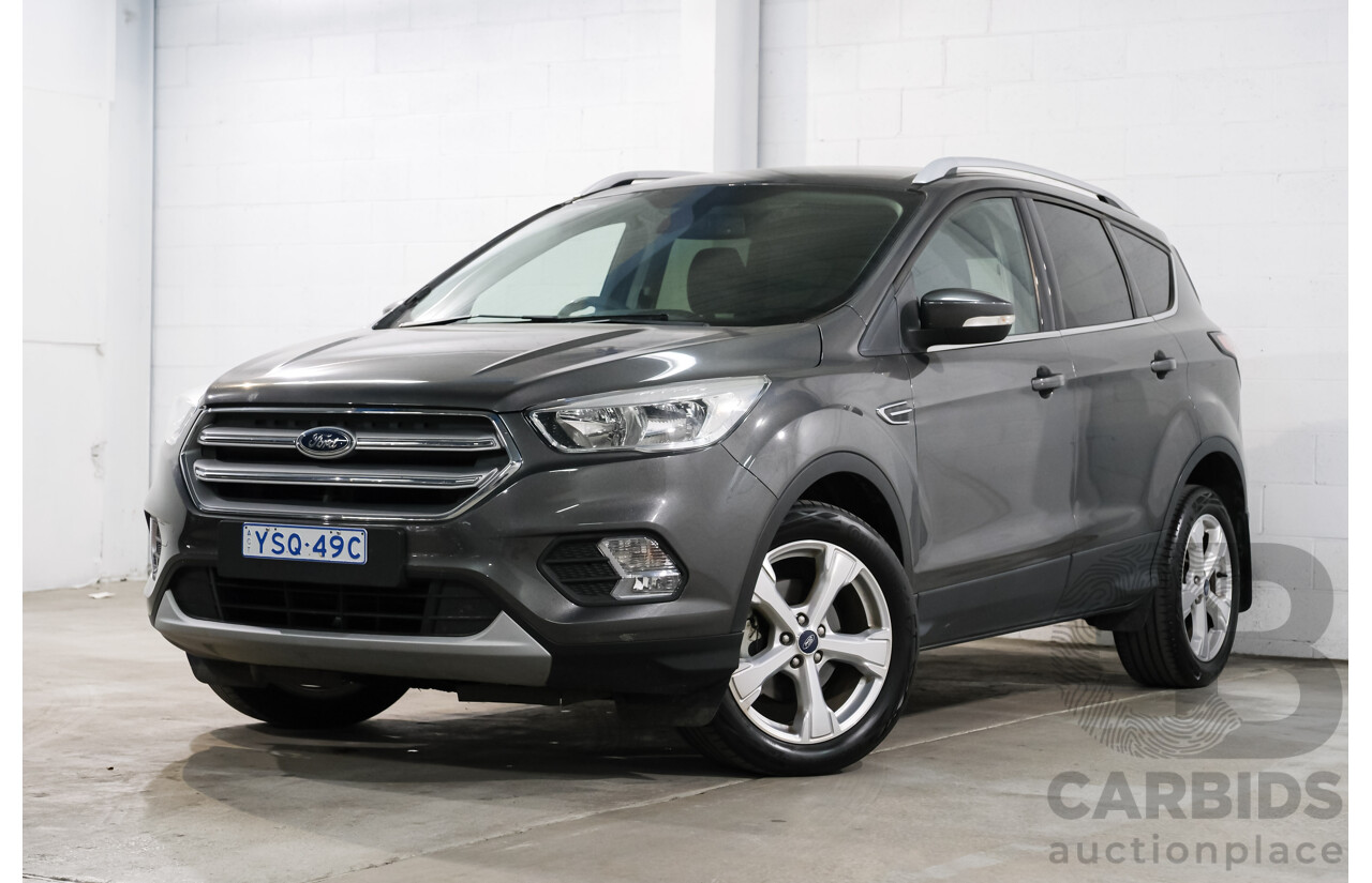 6/2018 Ford Escape Trend (FWD) ZG MY18 4d Wagon Grey Turbo 1.5L