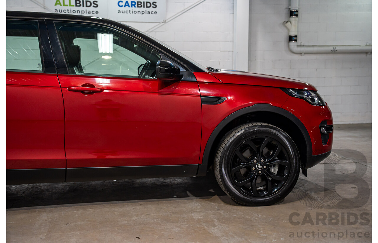 05/2016 Land Rover Discovery Sport SI4 SE (AWD) LC MY16.5 4d Wagon Firenze Red Metallic Turbo Diesel 2.0L