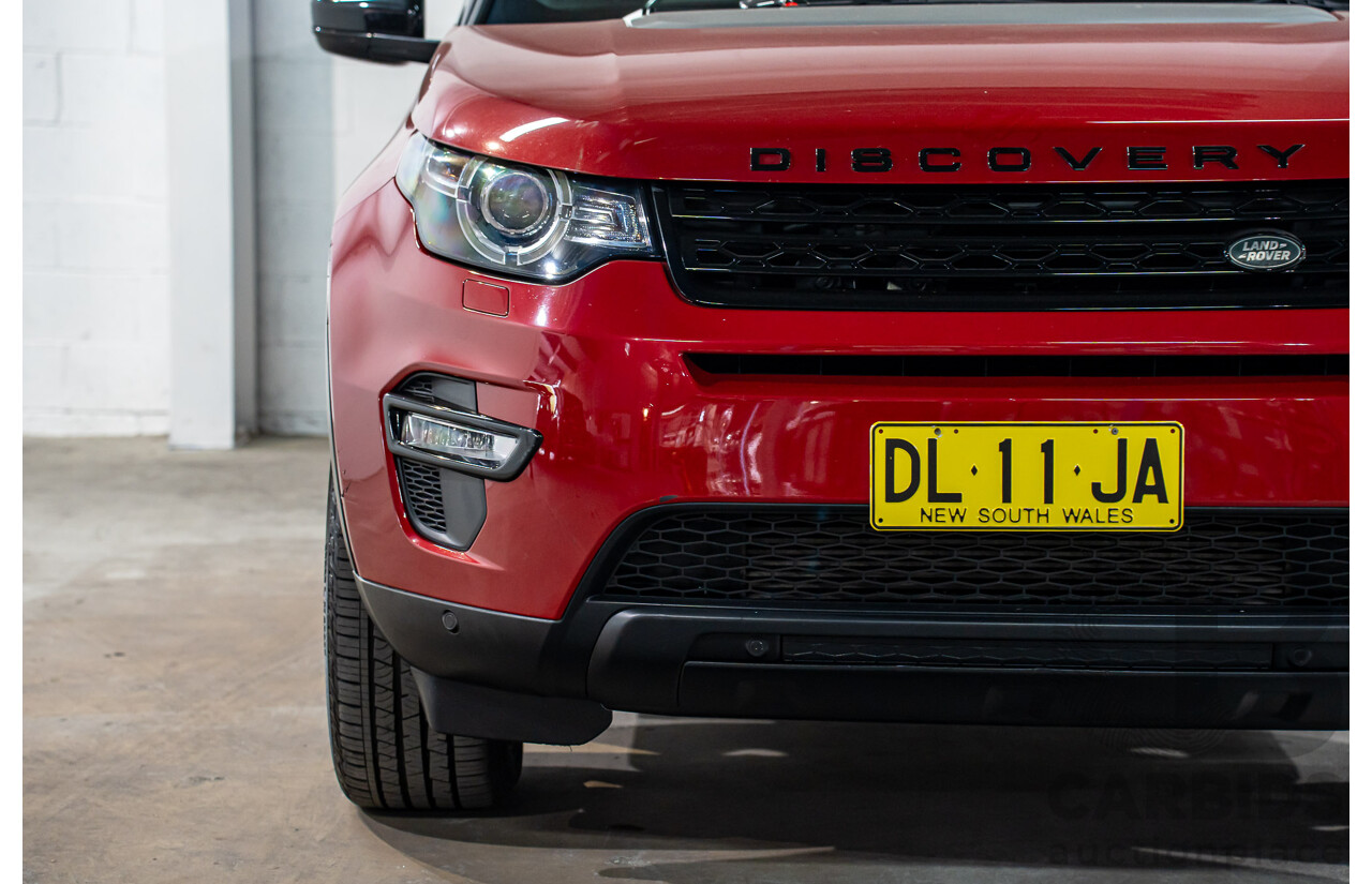 05/2016 Land Rover Discovery Sport SI4 SE (AWD) LC MY16.5 4d Wagon Firenze Red Metallic Turbo Diesel 2.0L