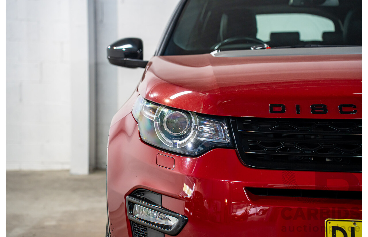 05/2016 Land Rover Discovery Sport SI4 SE (AWD) LC MY16.5 4d Wagon Firenze Red Metallic Turbo Diesel 2.0L