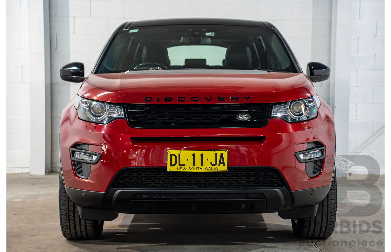 05/2016 Land Rover Discovery Sport SI4 SE (AWD) LC MY16.5 4d Wagon Firenze Red Metallic Turbo Diesel 2.0L