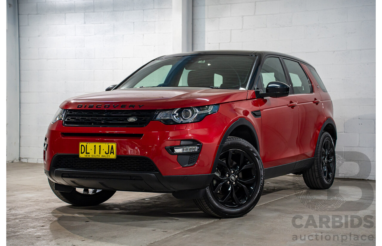 05/2016 Land Rover Discovery Sport SI4 SE (AWD) LC MY16.5 4d Wagon Firenze Red Metallic Turbo Diesel 2.0L