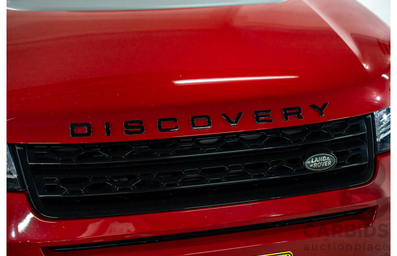 05/2016 Land Rover Discovery Sport SI4 SE (AWD) LC MY16.5 4d Wagon Firenze Red Metallic Turbo Diesel 2.0L