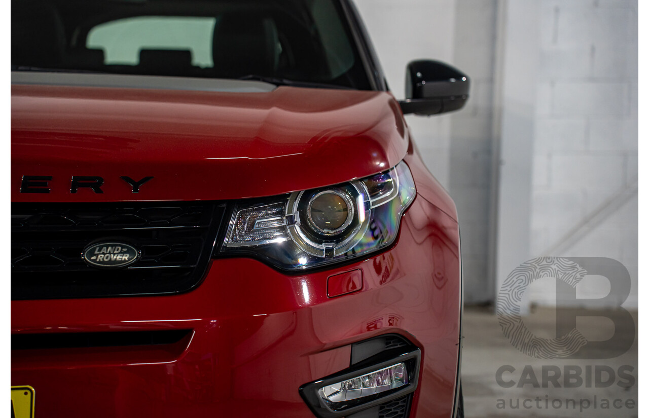 05/2016 Land Rover Discovery Sport SI4 SE (AWD) LC MY16.5 4d Wagon Firenze Red Metallic Turbo Diesel 2.0L