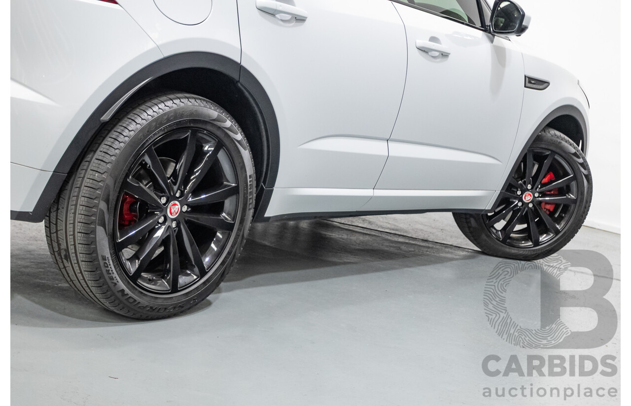 12/2020 Jaguar E-Pace P250 Chequered Flag (AWD) X540 MY20 4D Wagon Nak Yulong White Metallic Turbo 2.0L