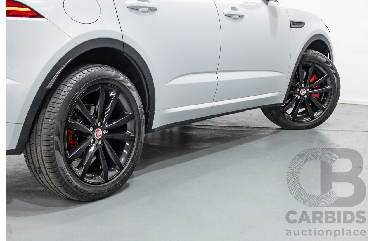 12/2020 Jaguar E-Pace P250 Chequered Flag (AWD) X540 MY20 4D Wagon Nak Yulong White Metallic Turbo 2.0L