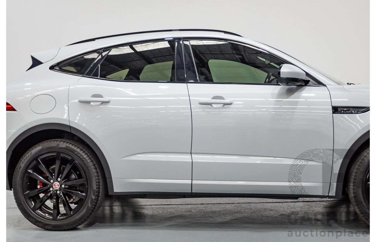 12/2020 Jaguar E-Pace P250 Chequered Flag (AWD) X540 MY20 4D Wagon Nak Yulong White Metallic Turbo 2.0L