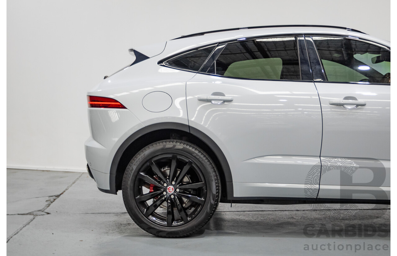 12/2020 Jaguar E-Pace P250 Chequered Flag (AWD) X540 MY20 4D Wagon Nak Yulong White Metallic Turbo 2.0L