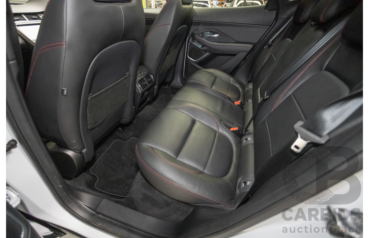 12/2020 Jaguar E-Pace P250 Chequered Flag (AWD) X540 MY20 4D Wagon Nak Yulong White Metallic Turbo 2.0L