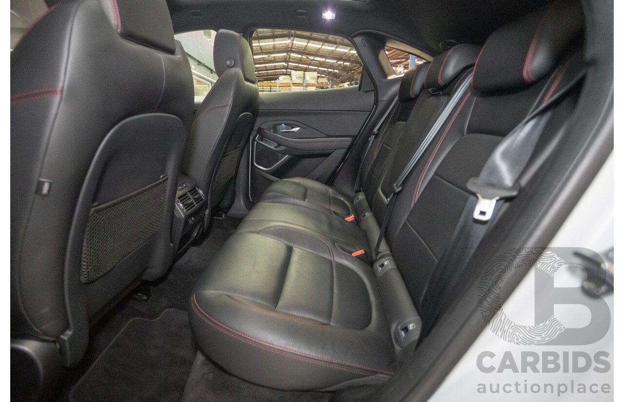 12/2020 Jaguar E-Pace P250 Chequered Flag (AWD) X540 MY20 4D Wagon Nak Yulong White Metallic Turbo 2.0L