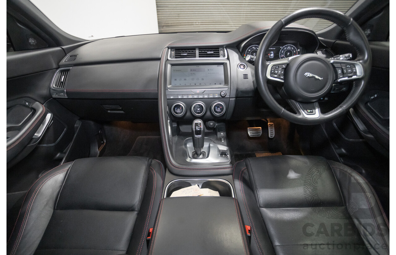 12/2020 Jaguar E-Pace P250 Chequered Flag (AWD) X540 MY20 4D Wagon Nak Yulong White Metallic Turbo 2.0L